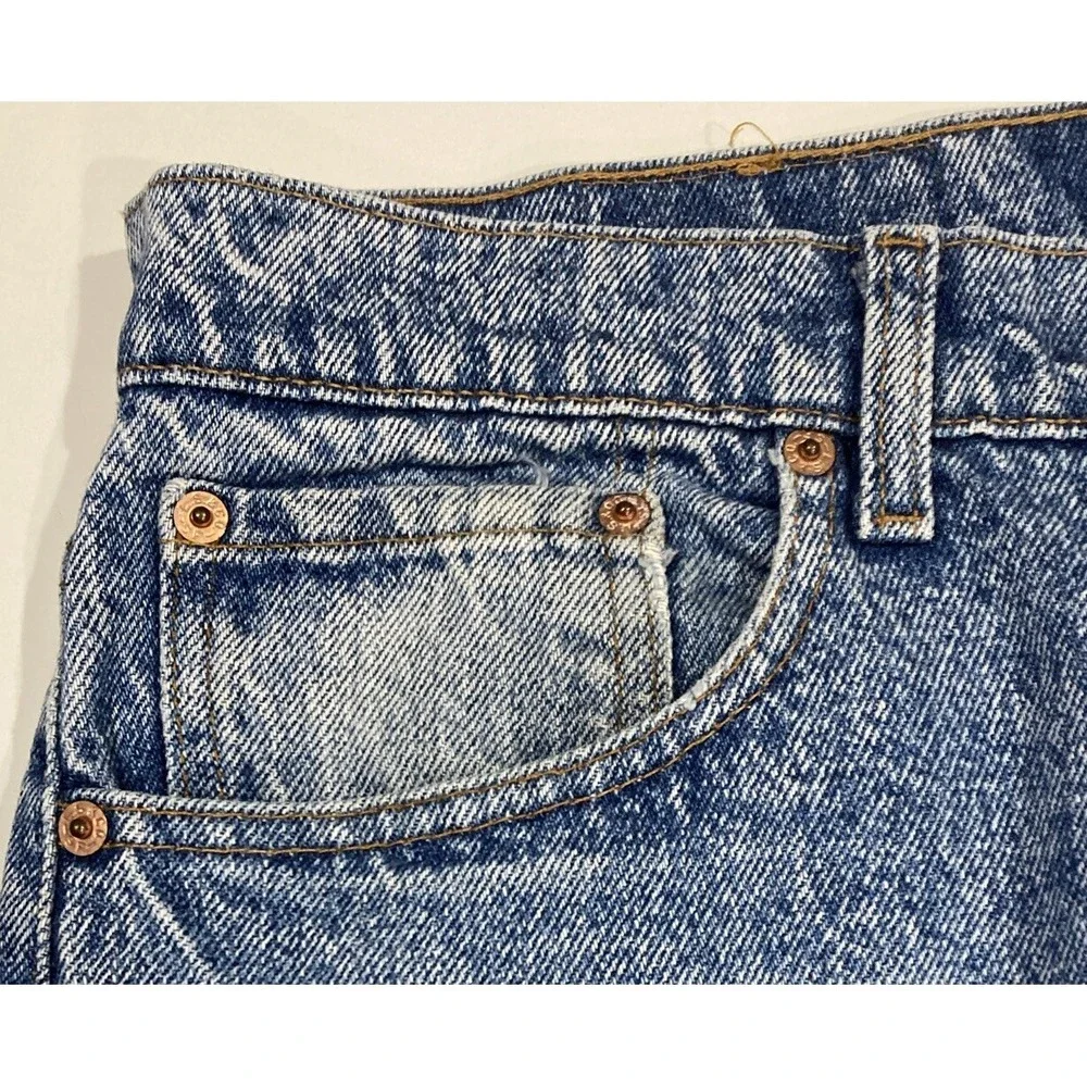 Levi's Men's Vintage 505 Medium Wash Blue Jeans 34x29 Made in USA--READ